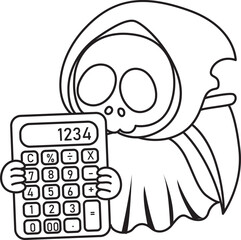 Illustration of cute skull ghost icon.
Funny skull ghost in activities stickers.
Angel of death cute elements.