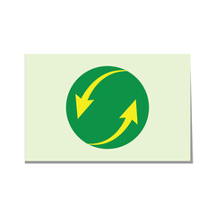 green arrow icon