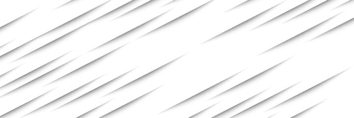 Paper sheet shadow effect. 3D line edge shape. Transparent realistic sheet dividers. Web banner vector drop soft shadows.
