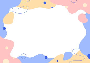 Colorful cute abstract background