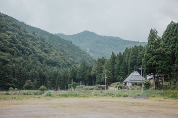 house in the mountains