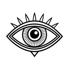 eye icon vector illustration