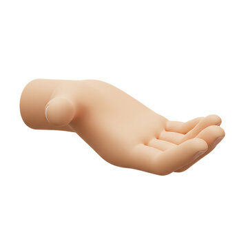 Open Hand Offering Support and Help.