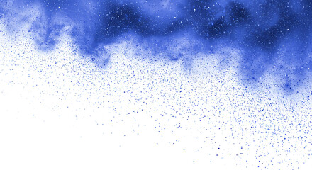 Ethereal Blue Nebula and Smoke Texture for Cosmic Backgrounds