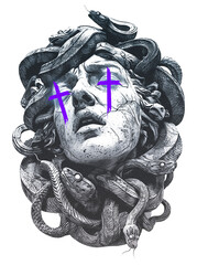 Streetwear design for tshirt, brutalism, urban street style, streetwear clothing design for print