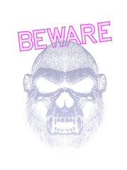 Streetwear design for tshirt, brutalism, urban street style, streetwear clothing design for print