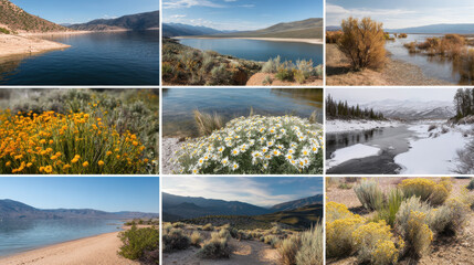 explore diverse summer landscapes across all  states in usa showcasing their unique natural beauty