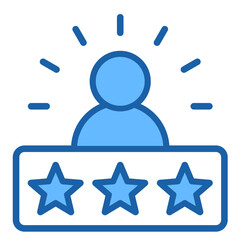 Client Satisfaction  Icon Element For Design

