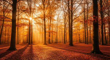 autumn in the forest