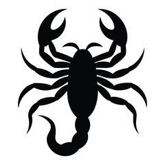 vector scorpion silhouette