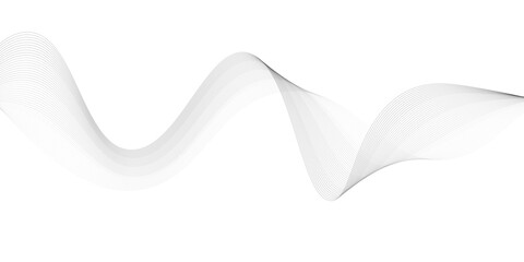 Abstract vector background with black wavy lines. EPS10