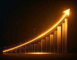 Financial growth chart
