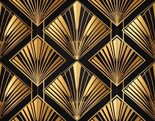 Intricate art deco ornament