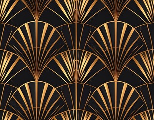 Intricate art deco ornament