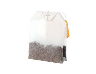 tea bag isolated on transparent background
