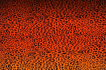 Trendy leopard skin pattern background, vector illustration. Animal fur, leather, skin, texture background for fabric design, fashion, textile, wrapping paper, wallpaper, decoration, print, etc.