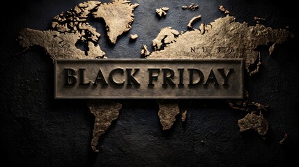 Black friday deals worldwide sale event global promotion shopping day