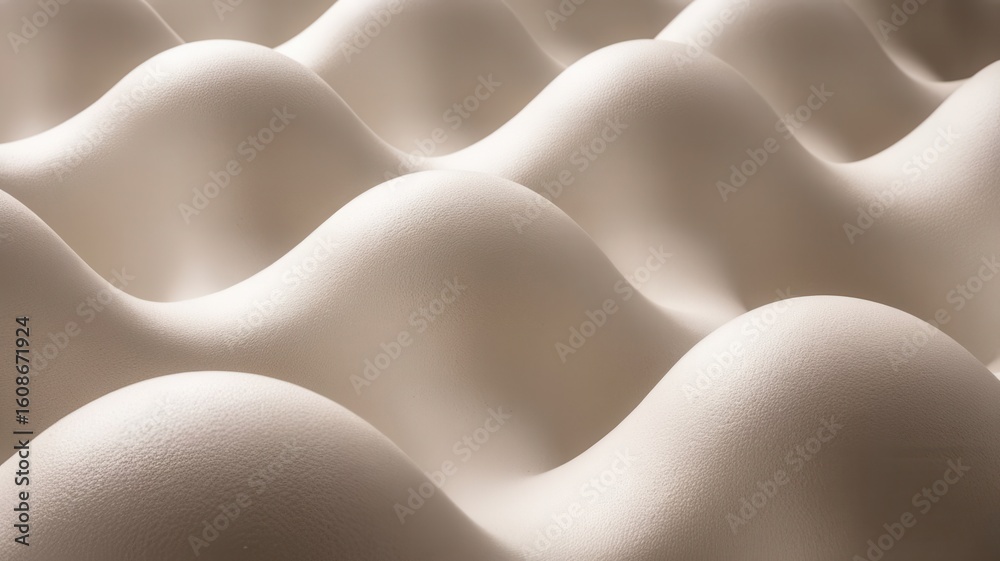 Poster abstract smooth flowing curves create an elegant and modern background effect