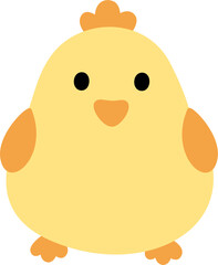 cute chicken cartoon animal