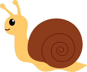 cute snail cartoon animal © vikakura