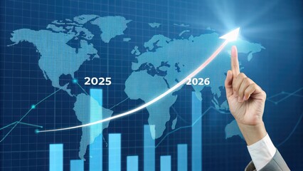 Global market growth forecast analysis business strategy planning and financial projection for future success