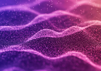 Purple Pink Digital Wave Gradient Background