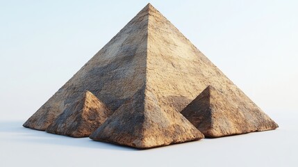 A group of pyramids showcasing ancient architectural design and historical significance.