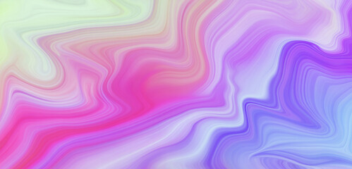 Vibrant Pastel Fluid Marble Abstract Background