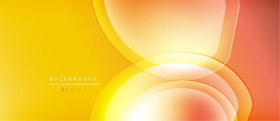 Abstract yellow, orange gradients form flowing curves. Design includes text background, design. Warm tones dominate composition.
