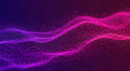 Purple Pink Digital Wave Gradient Background