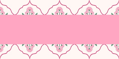 Seamless watercolour and unique floral pattern background for covers, notes, banner. Soft backgrounds colour. Watercolour art work. Flower stalk. Colourful flower.