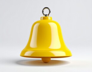 Vibrant Yellow Notification Bell Icon