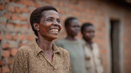 empower women in informal roles showcasing their strength and determination to achieve gender equality