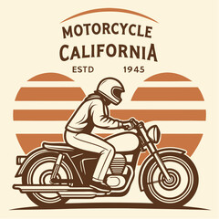 motorcycle on a white background