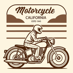 man on motorcycle