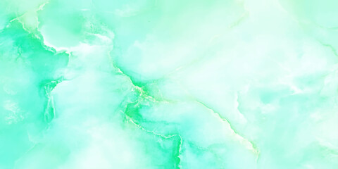 Beautiful light blue and green marble texture It features an array of soft turquoise, White and slightly bluish green or beige veining runs organically across the surface using for wall decor.