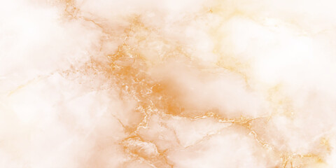 A close-up warm colored marble surface with gold veining, create a luxurious and elegant natural stone texture design.