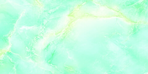 Beautiful light blue and green marble texture It features an array of soft turquoise, White and slightly bluish green or beige veining runs organically across the surface using for wall decor.