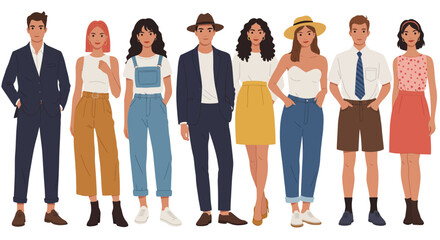 Diverse Group of People 