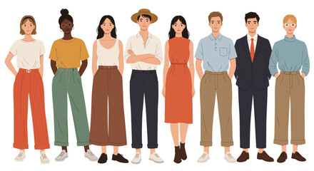 Diverse Group of People 