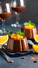 Chocolate orange dessert
