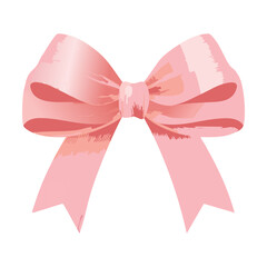 Soft Light Pink Gift Ribbon Bow