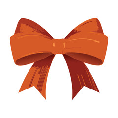 Warm Toned Gift Bow for Celebrations