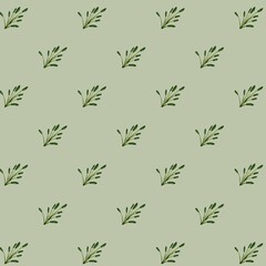 seamless pattern with leaves