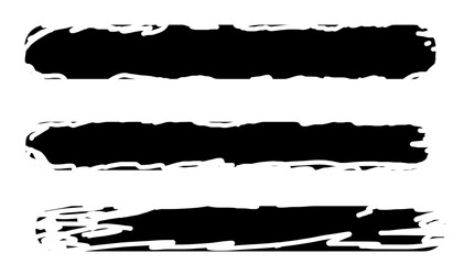 A set of High-resolution soft black texture brush PNG, designed for use in abstract and urban design projects.