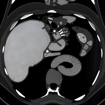 Intussusception CT Scan: Bowel-in-Bowel Sign in Right Lower Quadrant