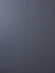 black textured powder coated flat steel surface