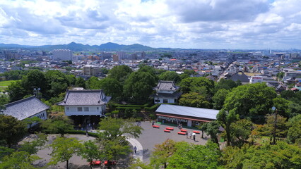 犬山城からの尾張富士方向1