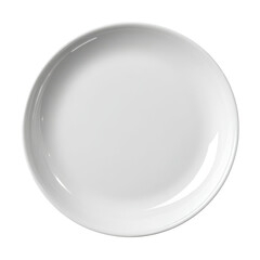 Simple Plate Isolated on White Background. A high resolution PNG image of ceramic plate.