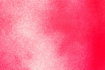 赤のスプレー塗料で描いた背景